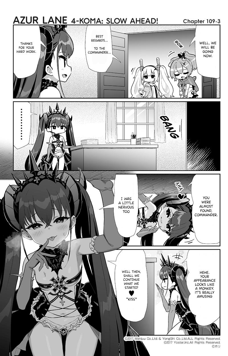 Azur Lane 4-Koma: Slow Ahead Chapter 109 #3