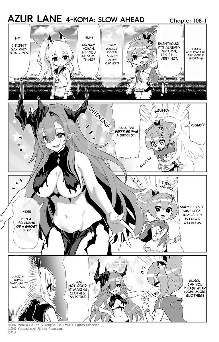 Azur Lane 4-Koma: Slow Ahead Chapter 108 #1