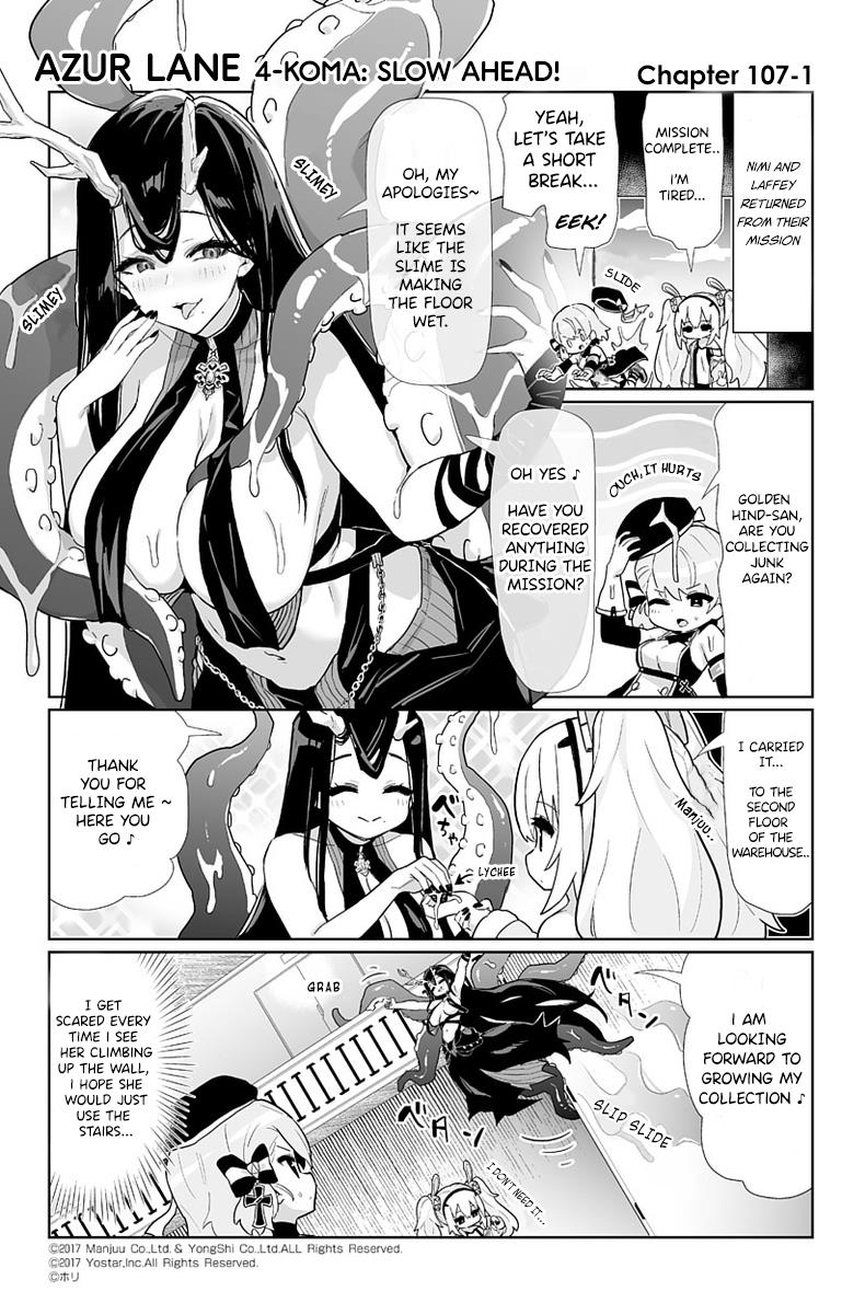 Azur Lane 4-Koma: Slow Ahead Chapter 107 #1