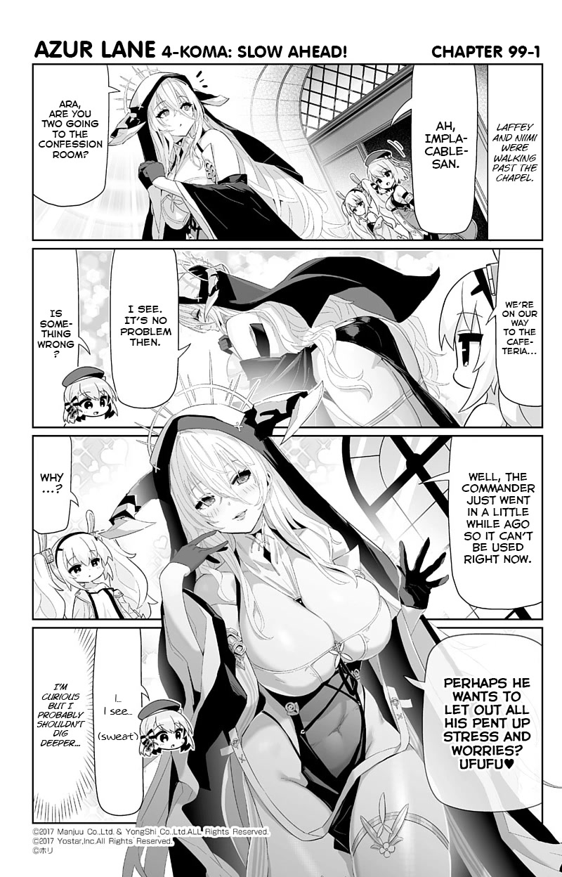 Azur Lane 4-Koma: Slow Ahead Chapter 99 #1