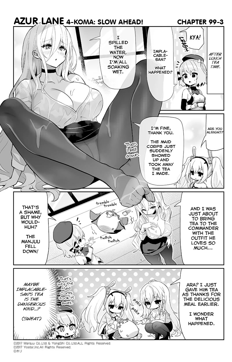 Azur Lane 4-Koma: Slow Ahead Chapter 99 #3