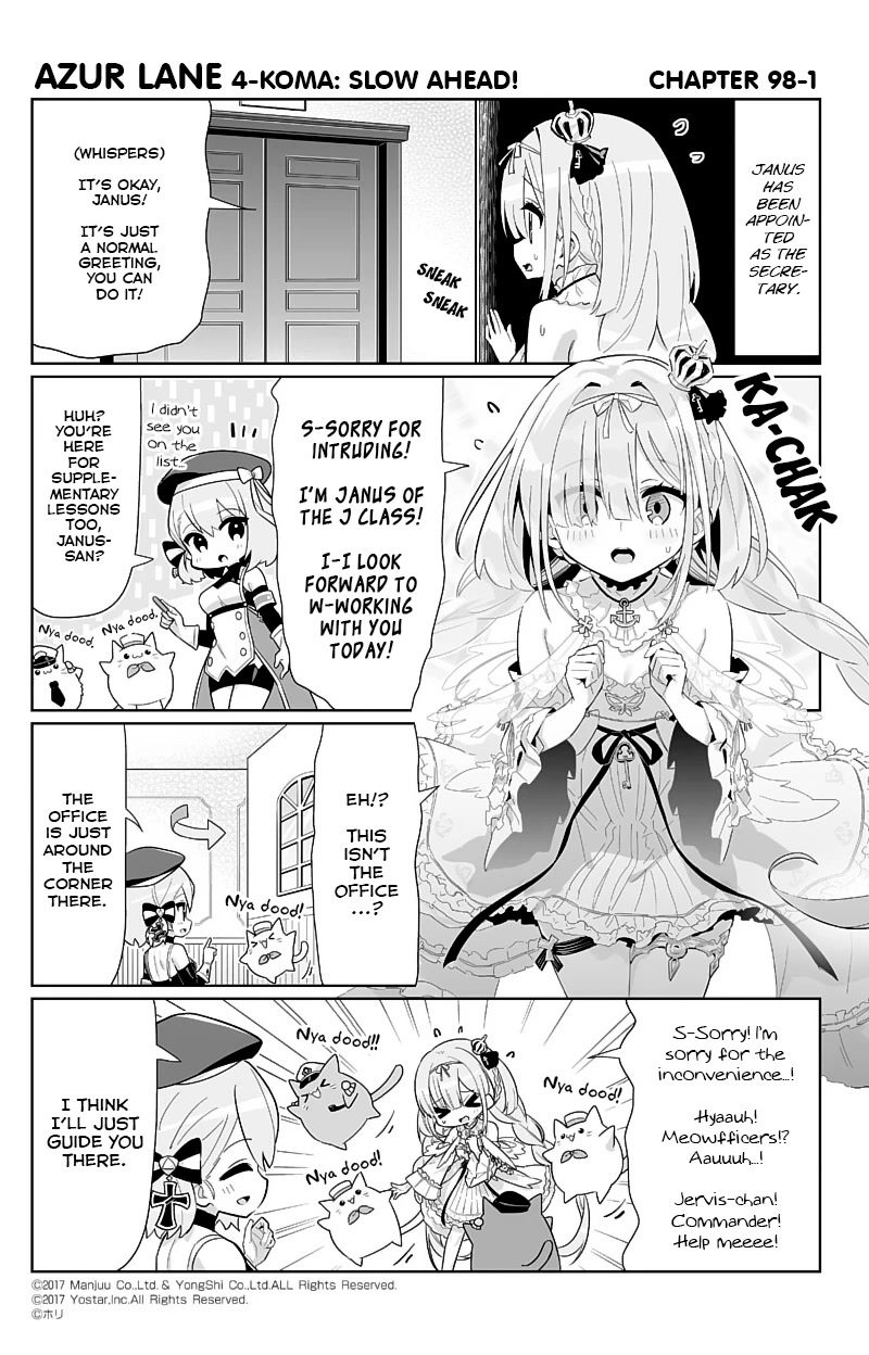 Azur Lane 4-Koma: Slow Ahead Chapter 98 #1