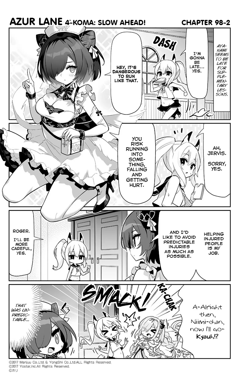 Azur Lane 4-Koma: Slow Ahead Chapter 98 #2