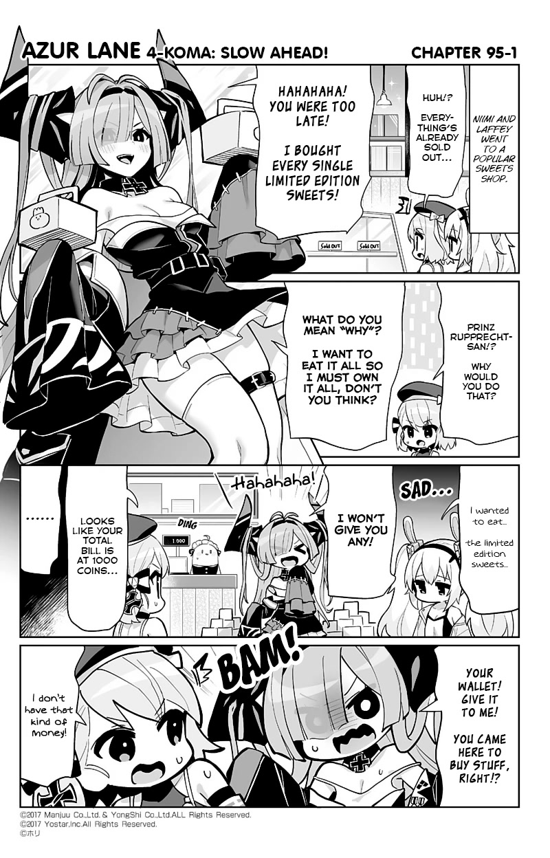 Azur Lane 4-Koma: Slow Ahead Chapter 95 #1