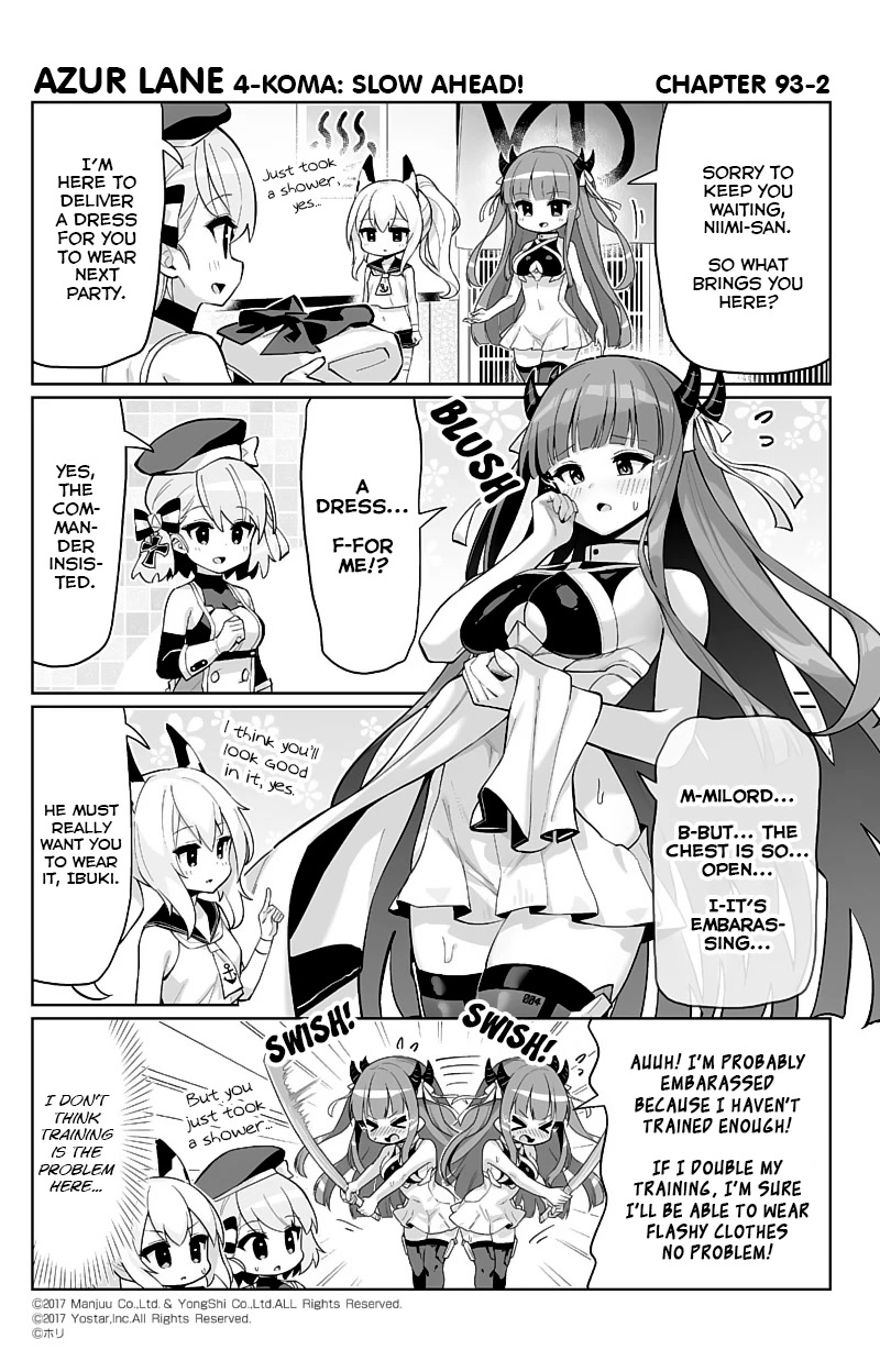 Azur Lane 4-Koma: Slow Ahead Chapter 93 #2