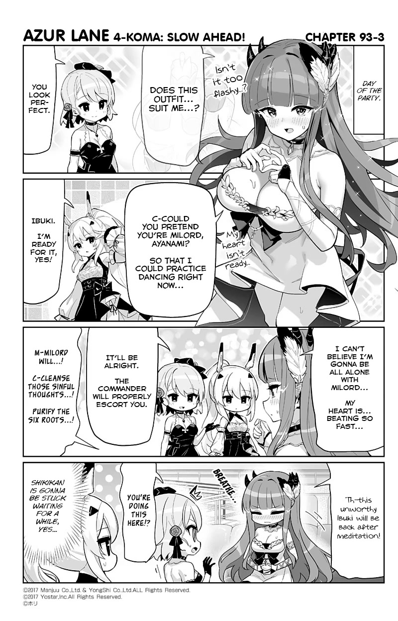 Azur Lane 4-Koma: Slow Ahead Chapter 93 #3