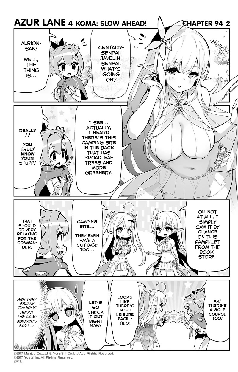 Azur Lane 4-Koma: Slow Ahead Chapter 94 #2