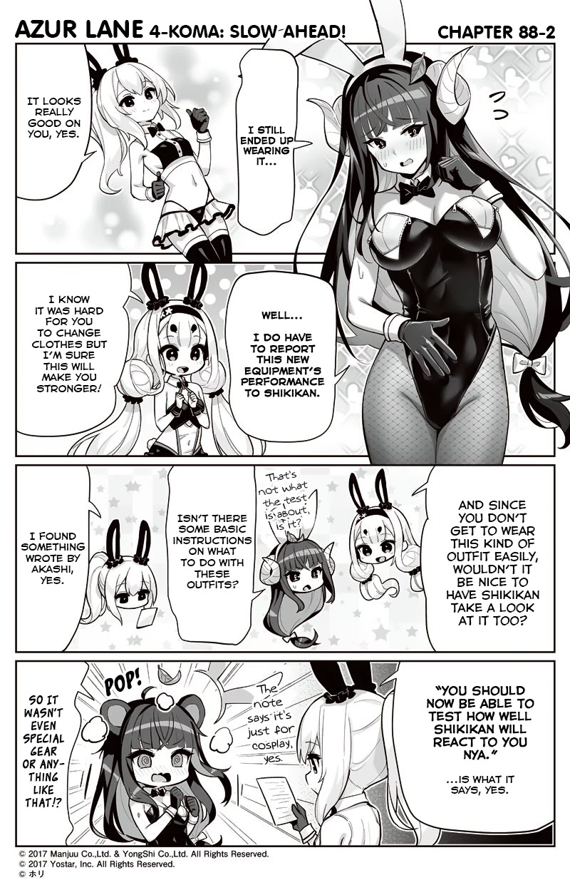 Azur Lane 4-Koma: Slow Ahead Chapter 88 #2