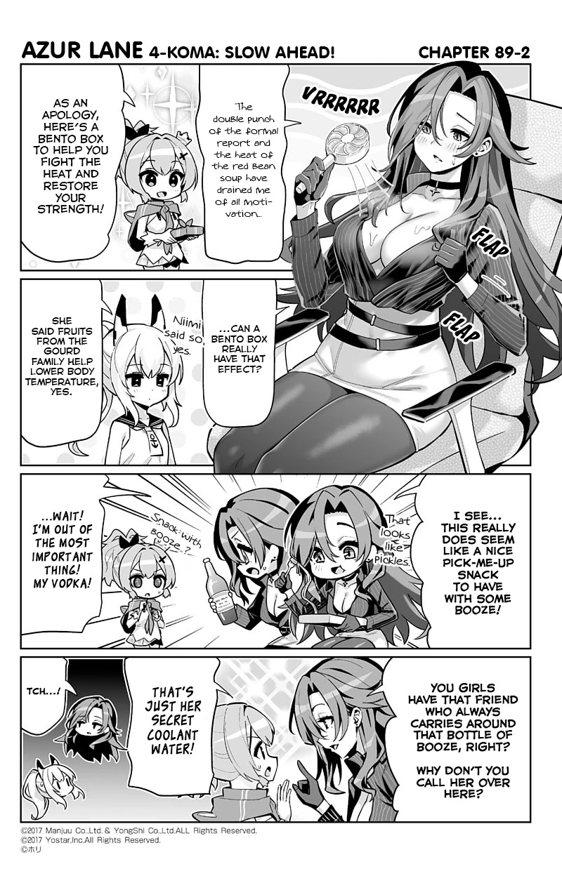 Azur Lane 4-Koma: Slow Ahead Chapter 89 #2