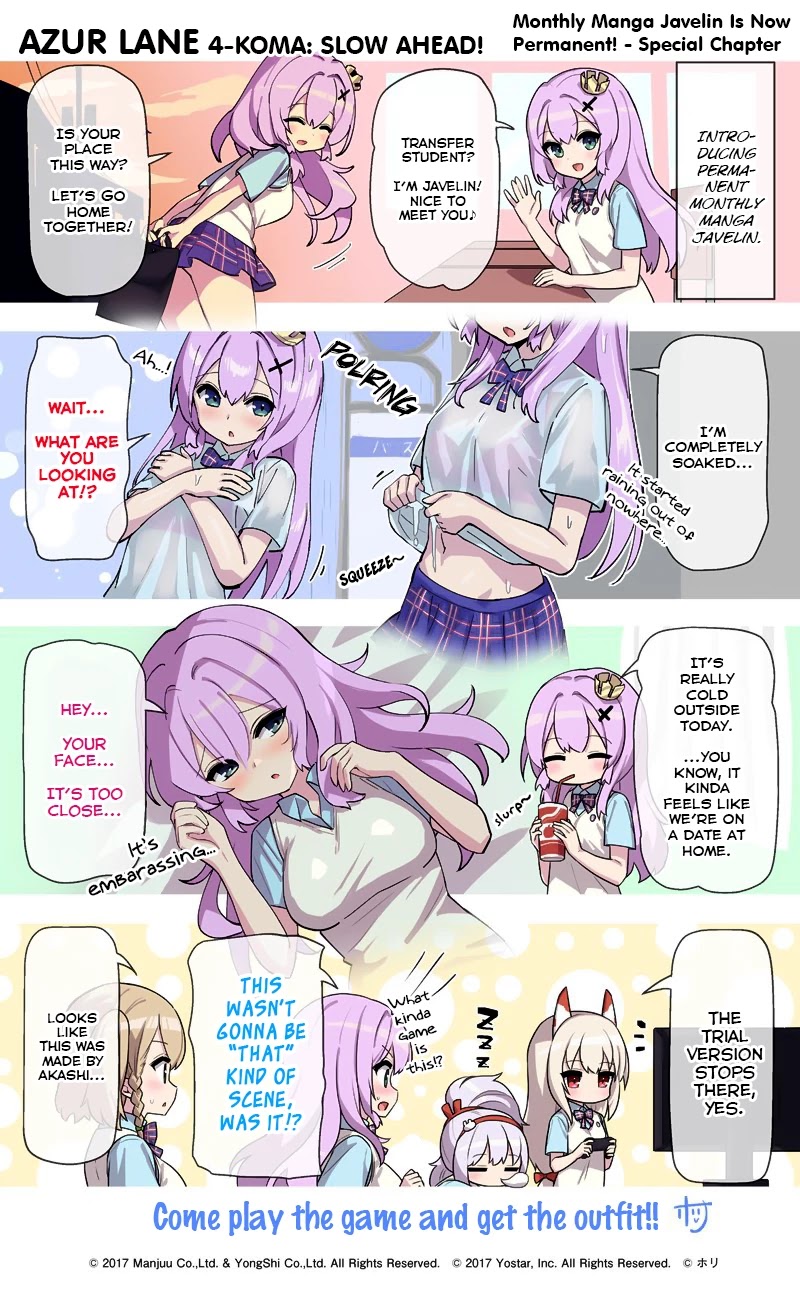 Azur Lane 4-Koma: Slow Ahead Chapter 86.5 #1