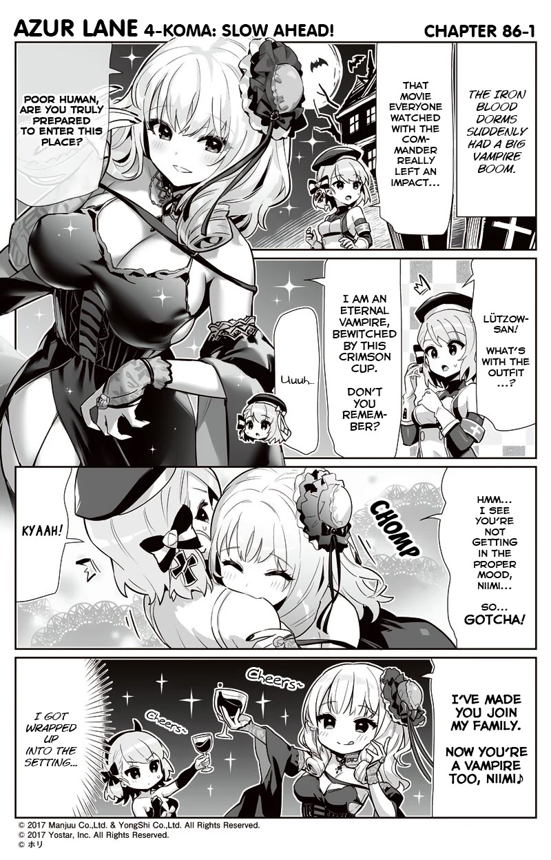 Azur Lane 4-Koma: Slow Ahead Chapter 86 #1