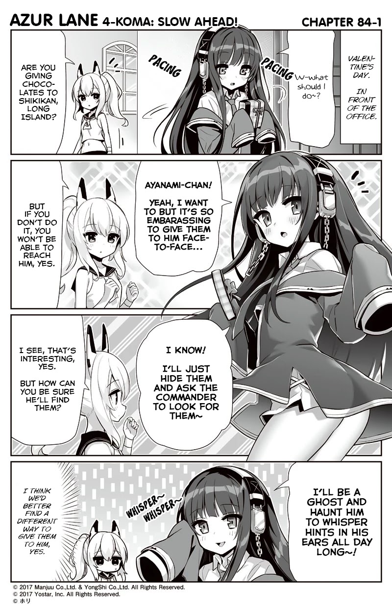 Azur Lane 4-Koma: Slow Ahead Chapter 84 #1