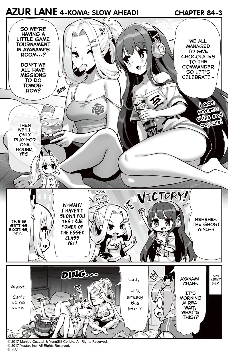 Azur Lane 4-Koma: Slow Ahead Chapter 84 #3