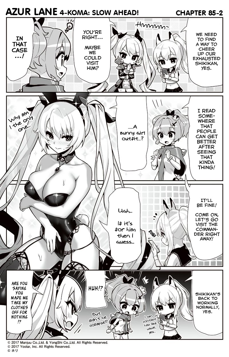 Azur Lane 4-Koma: Slow Ahead Chapter 85 #2