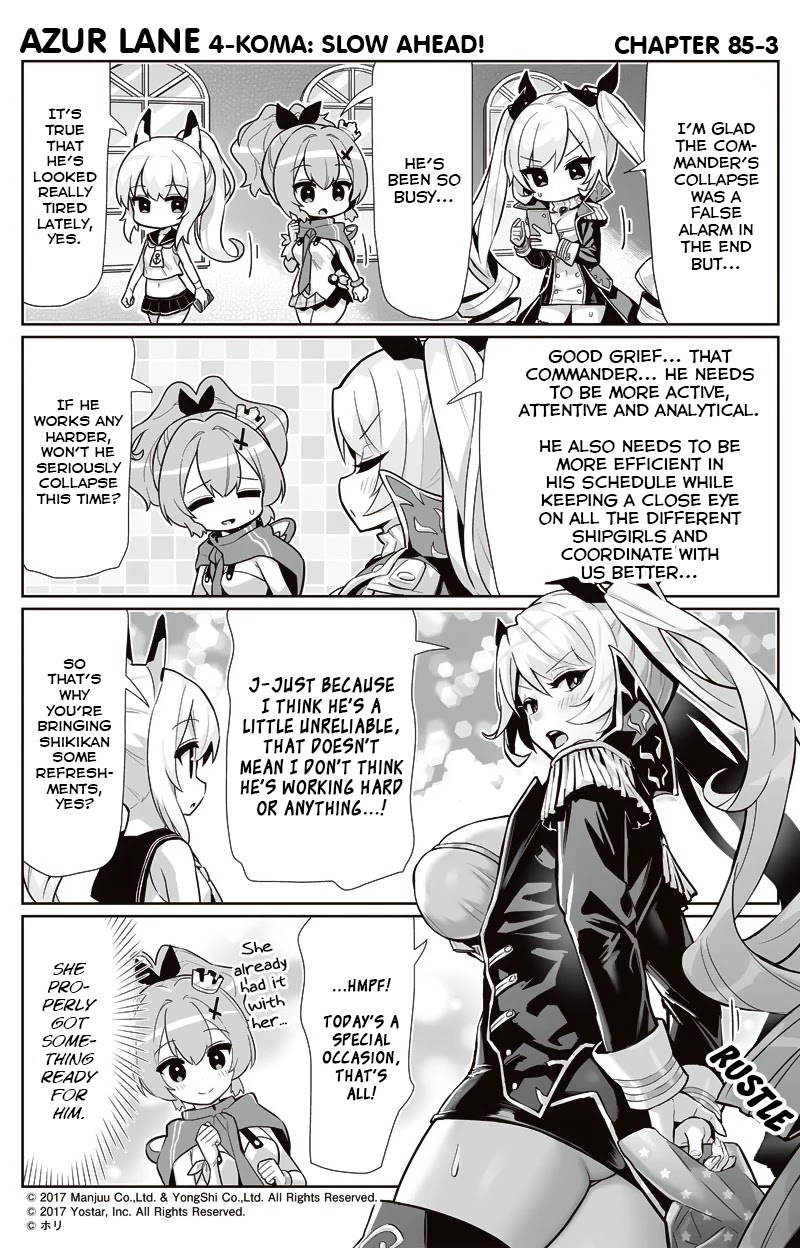 Azur Lane 4-Koma: Slow Ahead Chapter 85 #3