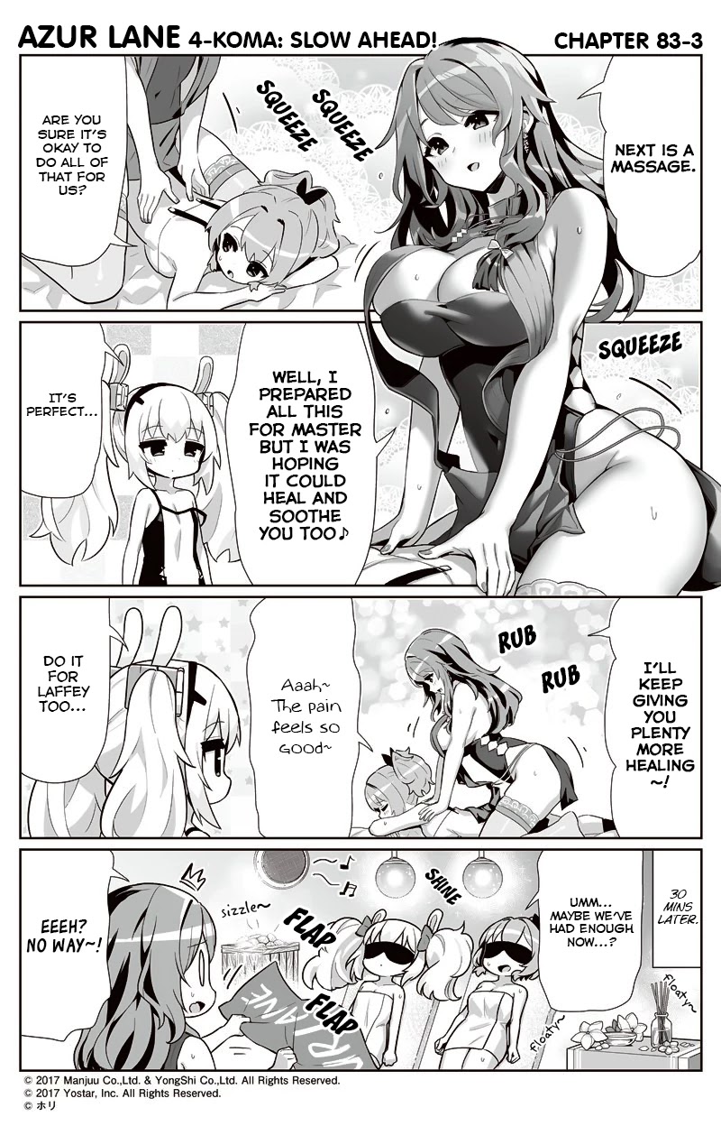 Azur Lane 4-Koma: Slow Ahead Chapter 83 #3