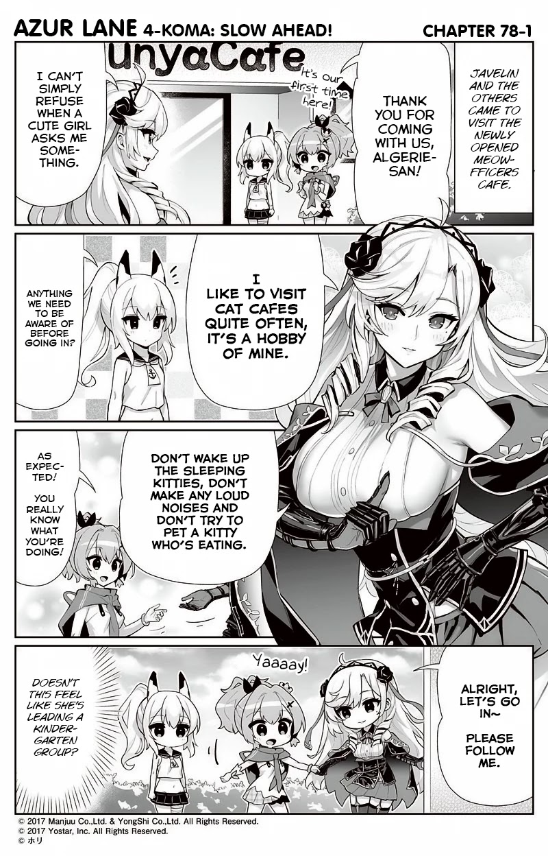 Azur Lane 4-Koma: Slow Ahead Chapter 78 #1