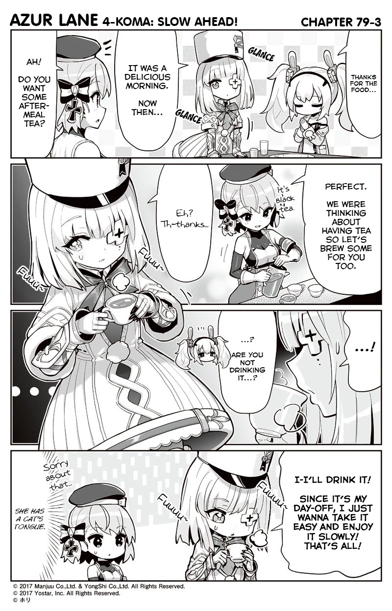 Azur Lane 4-Koma: Slow Ahead Chapter 79 #3