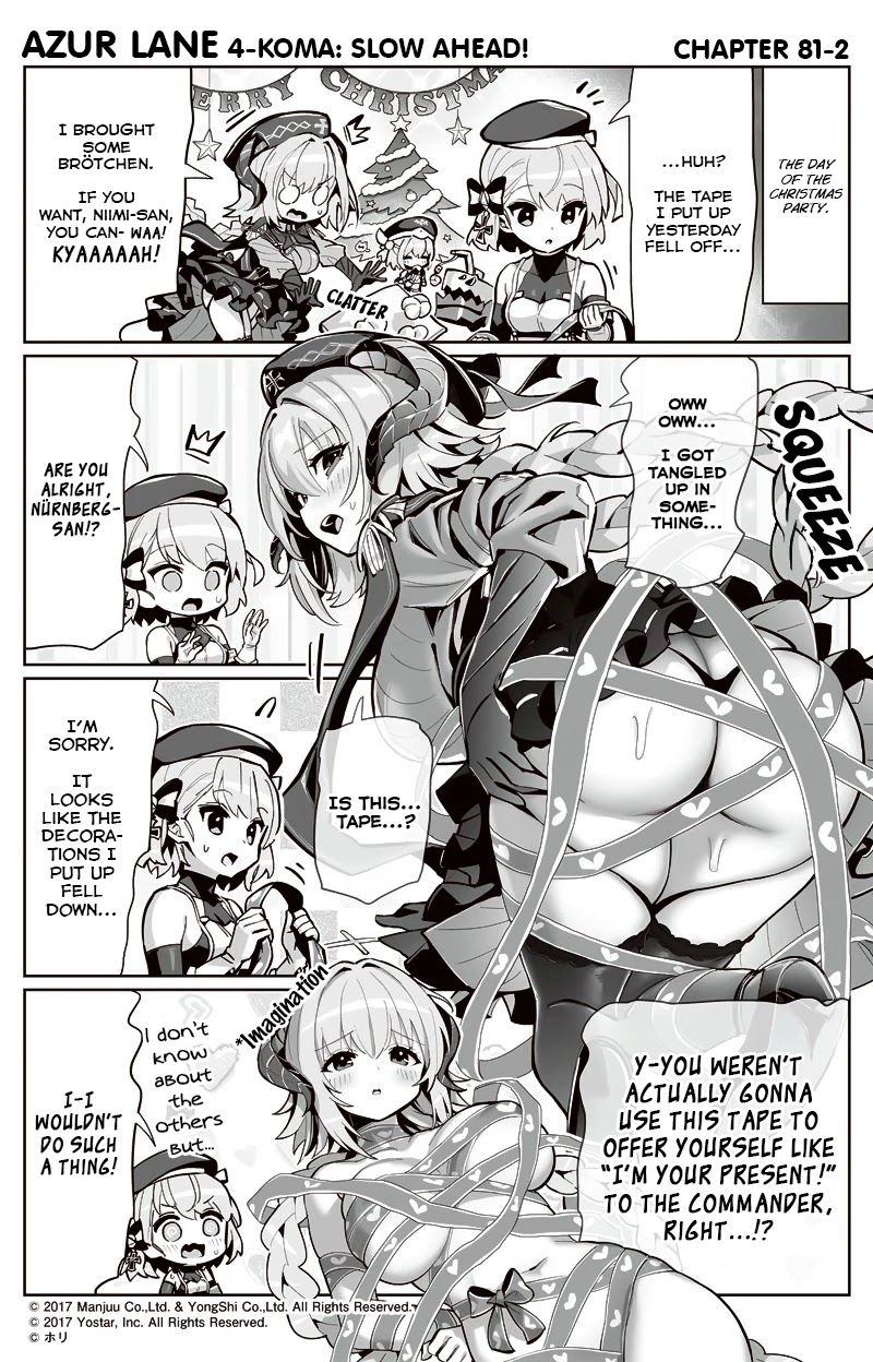 Azur Lane 4-Koma: Slow Ahead Chapter 81 #2