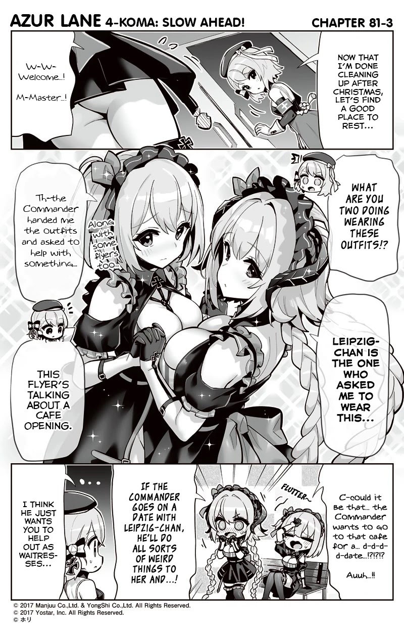 Azur Lane 4-Koma: Slow Ahead Chapter 81 #3