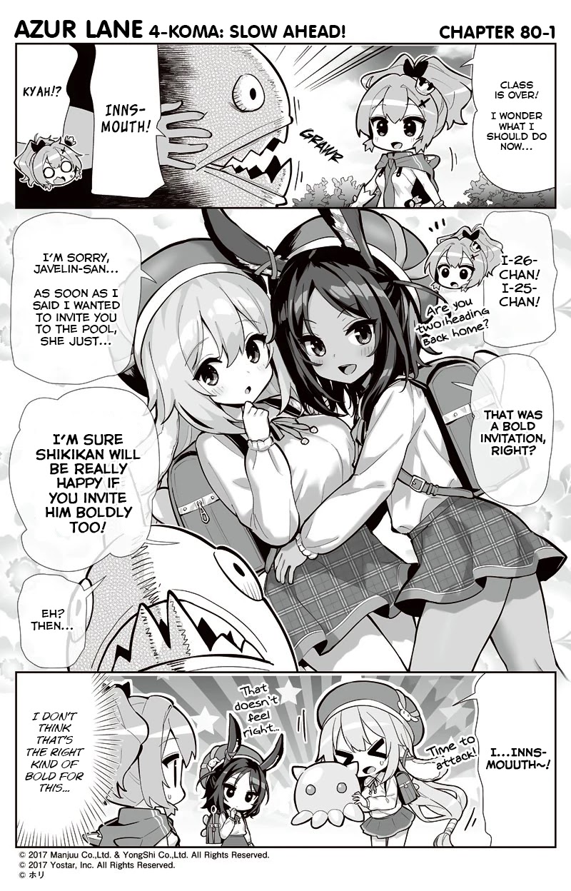 Azur Lane 4-Koma: Slow Ahead Chapter 80 #1