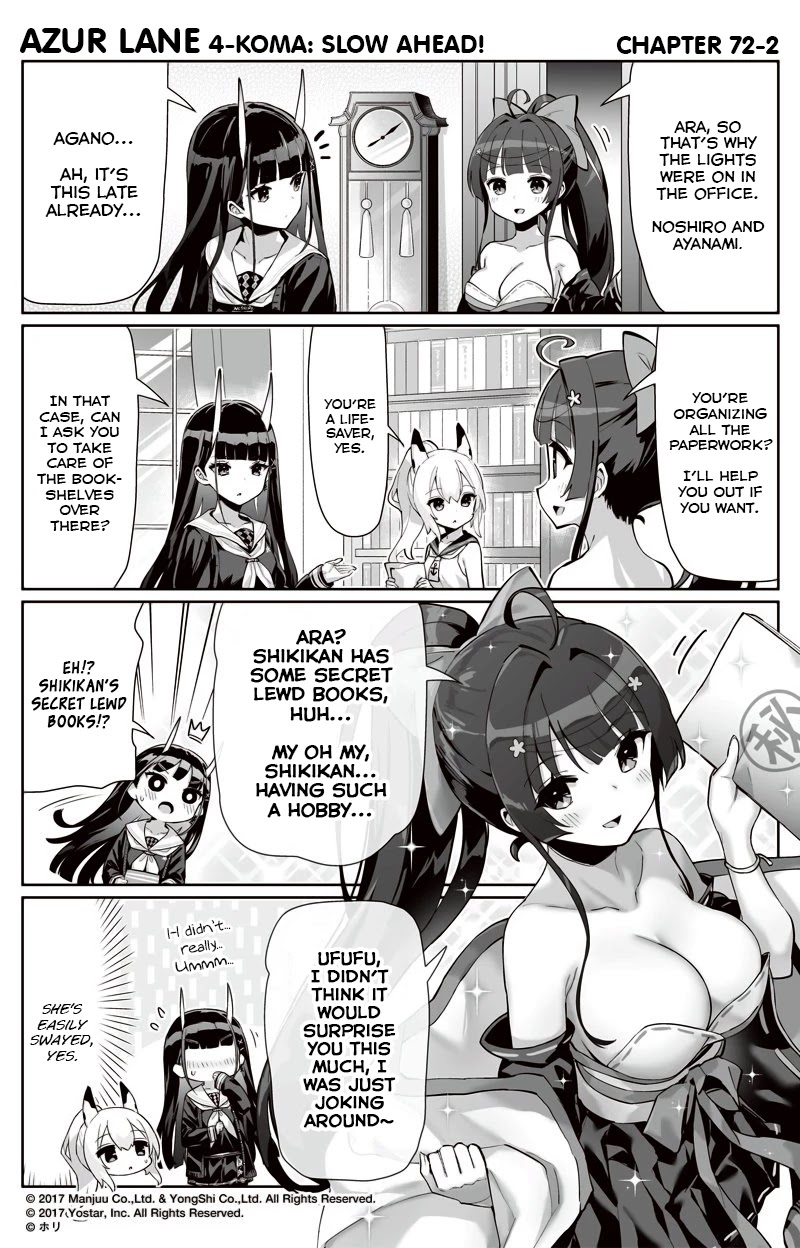 Azur Lane 4-Koma: Slow Ahead Chapter 72 #2