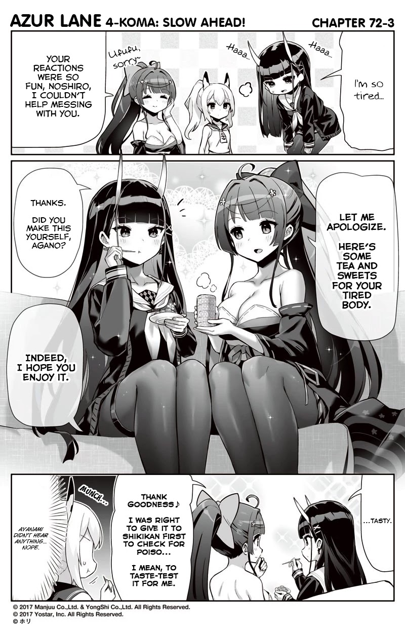 Azur Lane 4-Koma: Slow Ahead Chapter 72 #3