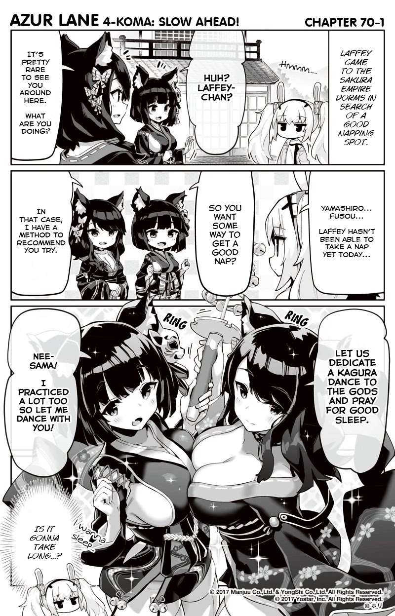 Azur Lane 4-Koma: Slow Ahead Chapter 70 #1