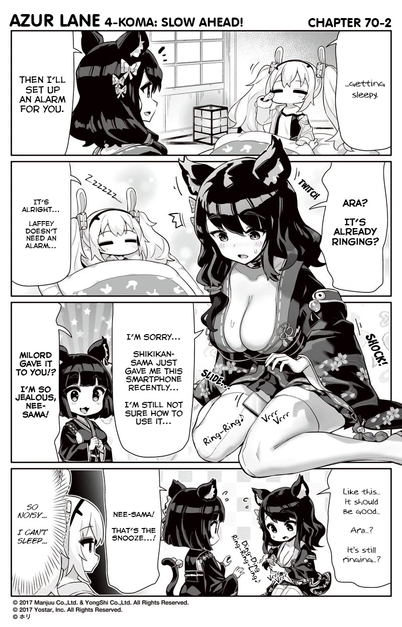 Azur Lane 4-Koma: Slow Ahead Chapter 70 #2