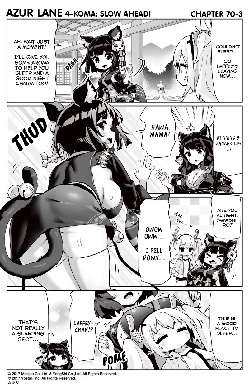 Azur Lane 4-Koma: Slow Ahead Chapter 70 #3