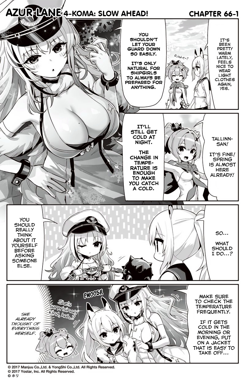 Azur Lane 4-Koma: Slow Ahead Chapter 66 #1