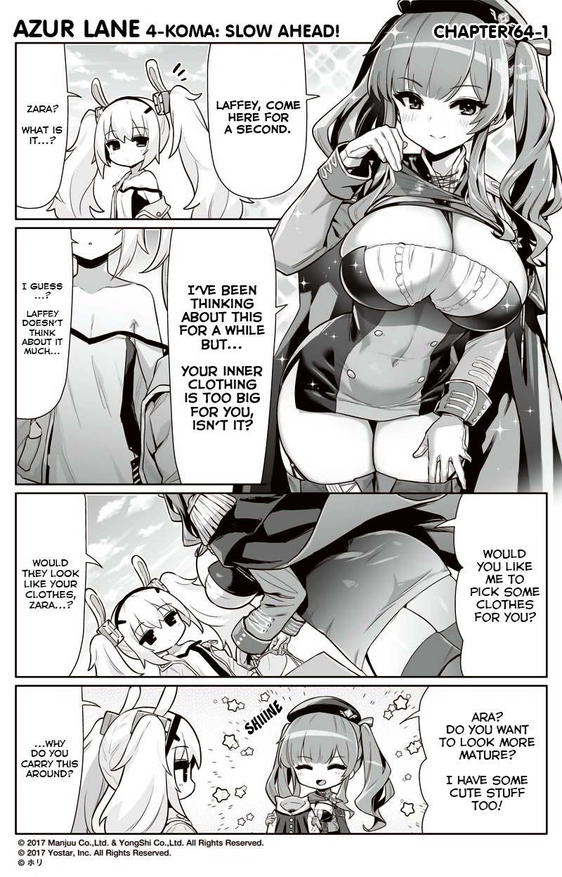 Azur Lane 4-Koma: Slow Ahead Chapter 64 #1