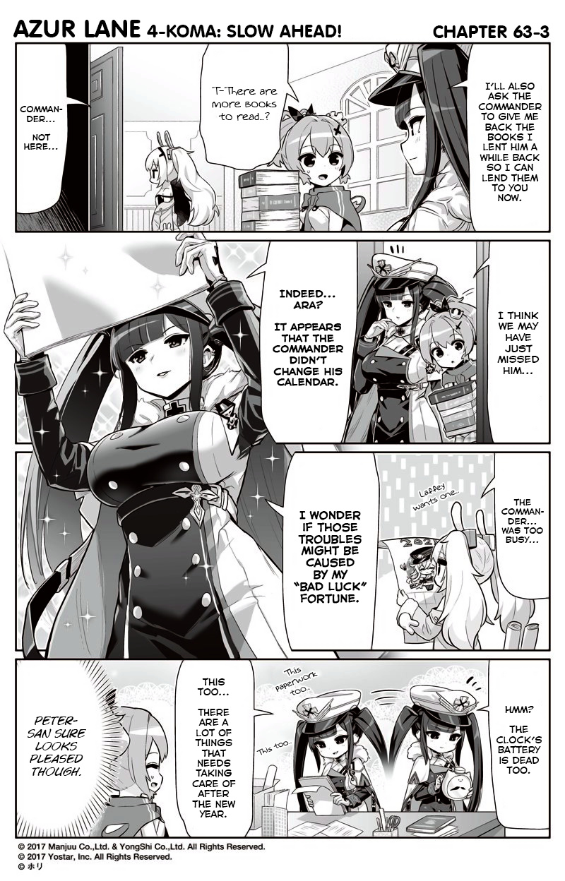 Azur Lane 4-Koma: Slow Ahead Chapter 63 #3