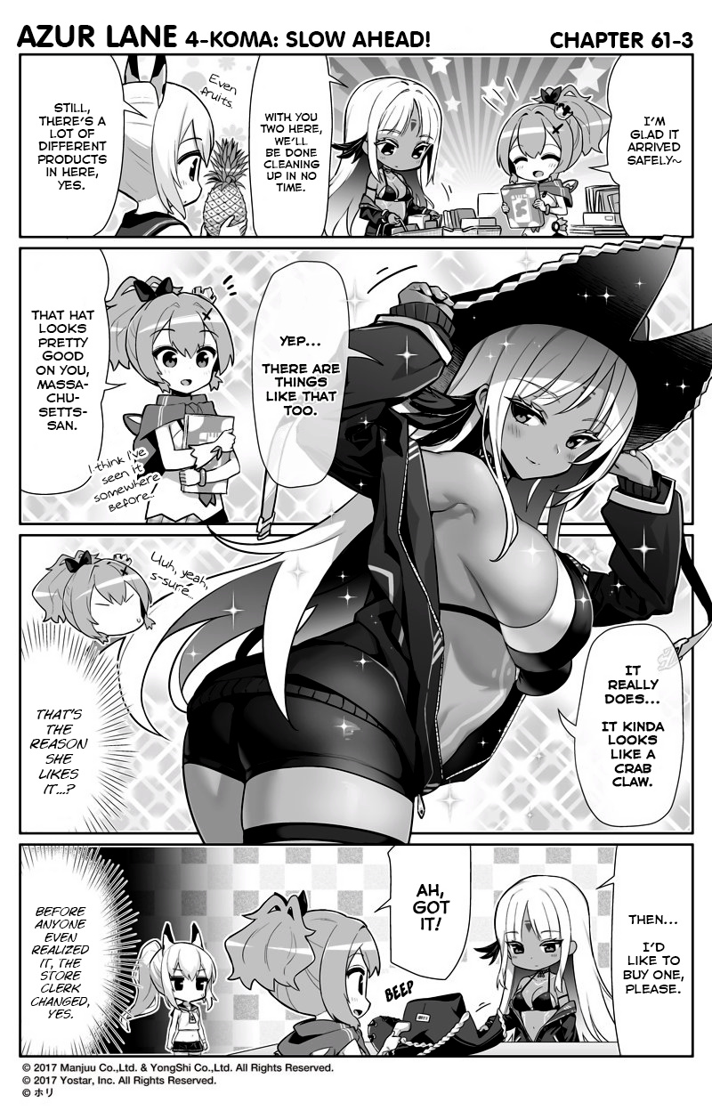 Azur Lane 4-Koma: Slow Ahead Chapter 61 #3