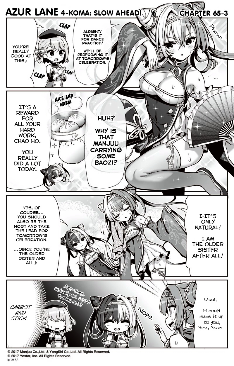 Azur Lane 4-Koma: Slow Ahead Chapter 65 #3