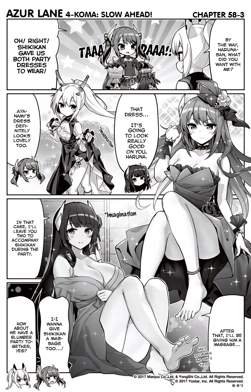 Azur Lane 4-Koma: Slow Ahead Chapter 58 #3