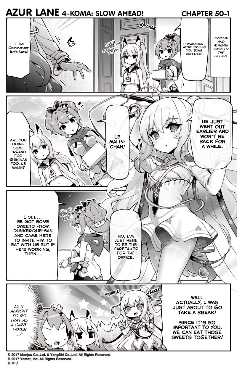 Azur Lane 4-Koma: Slow Ahead Chapter 50 #1