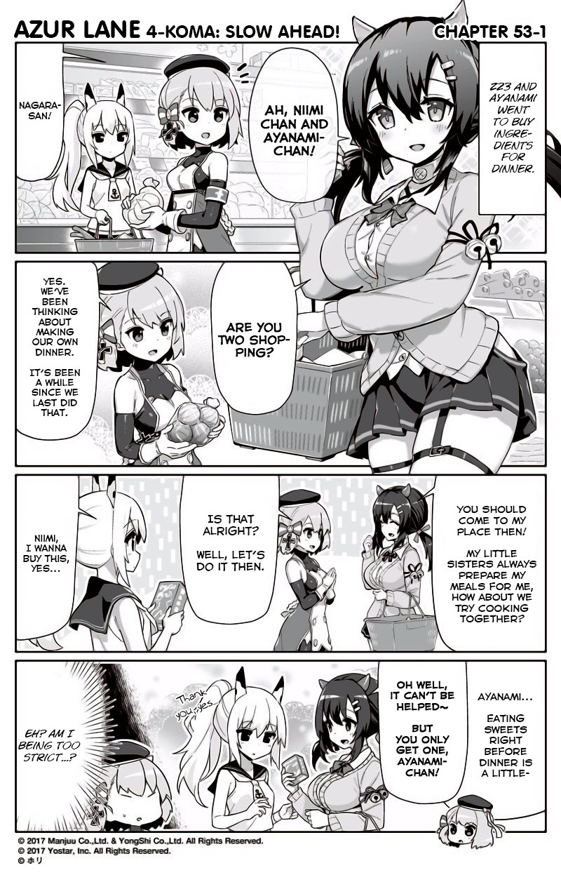 Azur Lane 4-Koma: Slow Ahead Chapter 53 #1