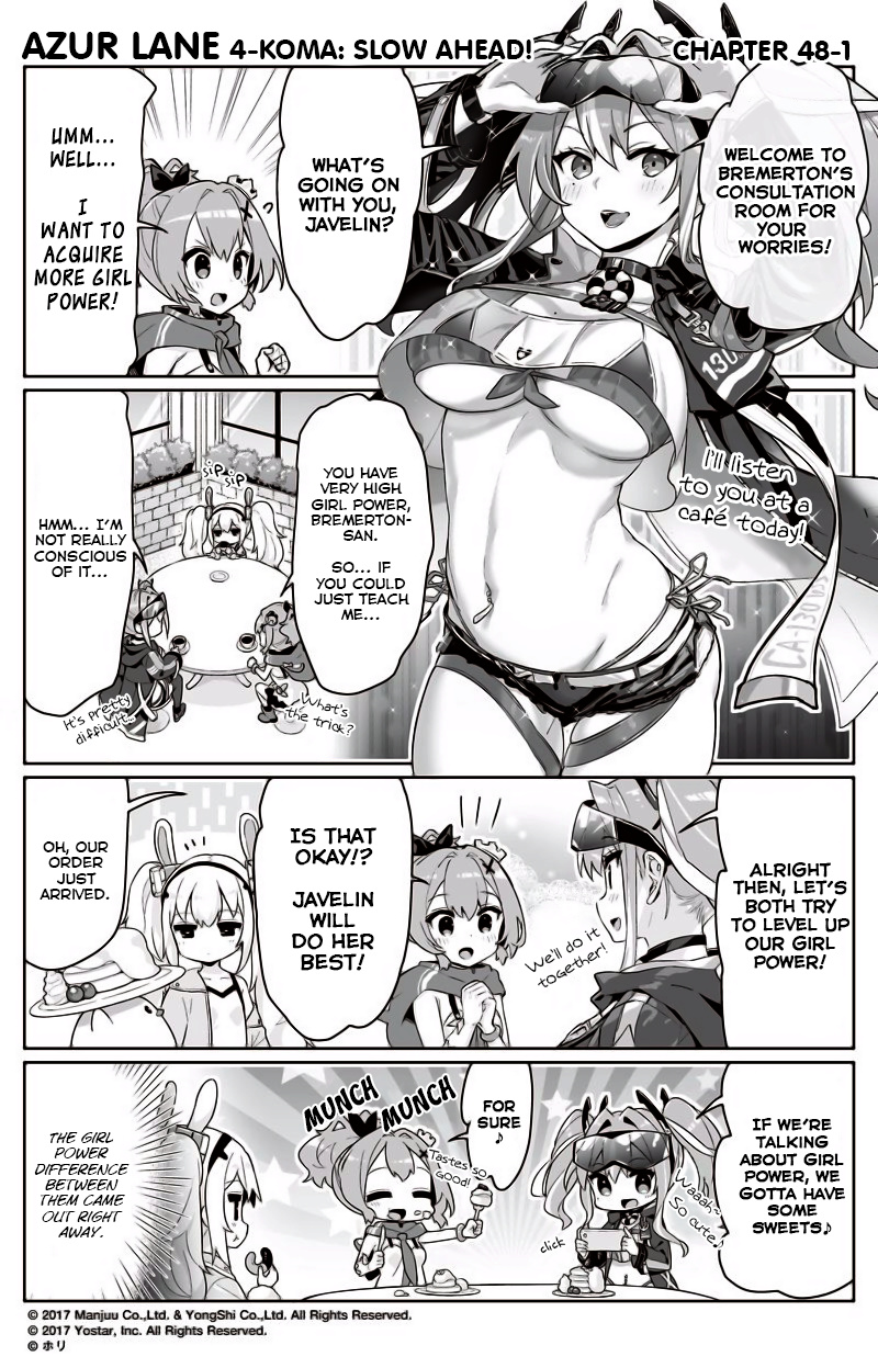 Azur Lane 4-Koma: Slow Ahead Chapter 48 #1