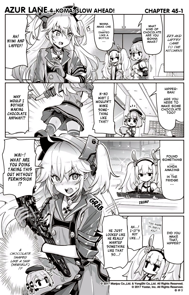 Azur Lane 4-Koma: Slow Ahead Chapter 45 #1