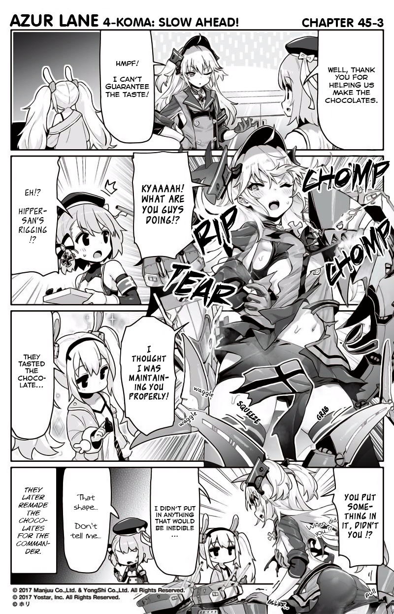 Azur Lane 4-Koma: Slow Ahead Chapter 45 #3