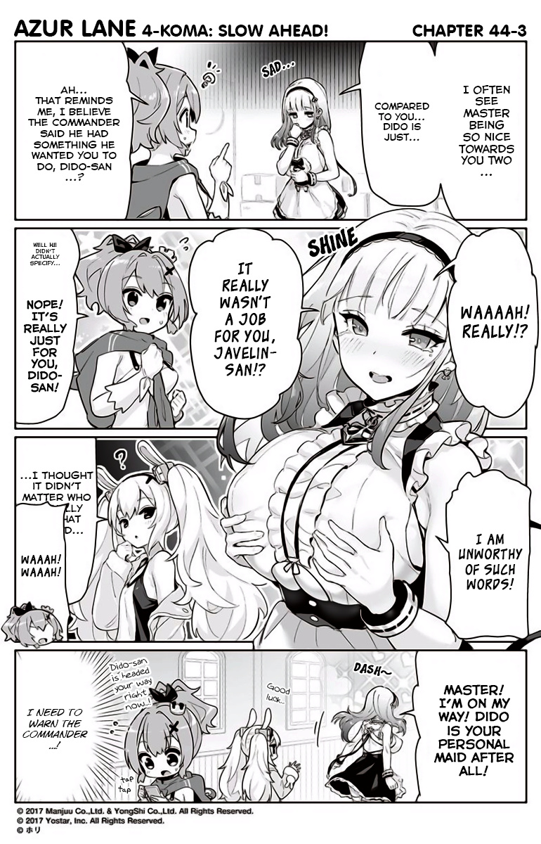 Azur Lane 4-Koma: Slow Ahead Chapter 44 #3