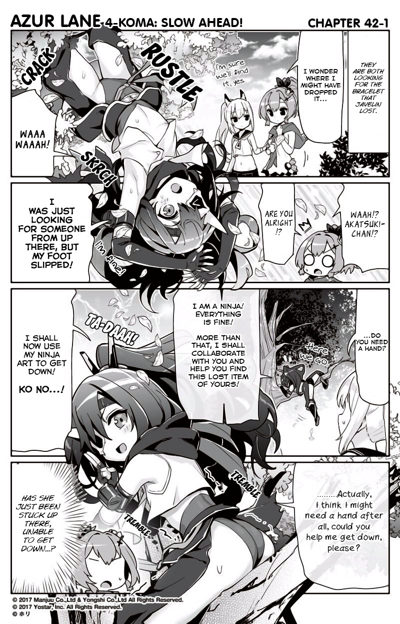 Azur Lane 4-Koma: Slow Ahead Chapter 42 #1