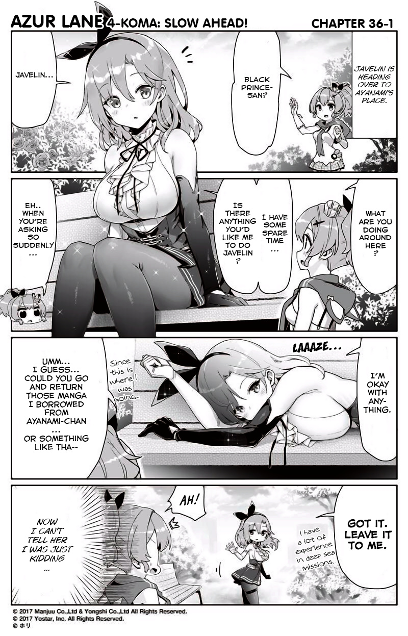 Azur Lane 4-Koma: Slow Ahead Chapter 36 #1