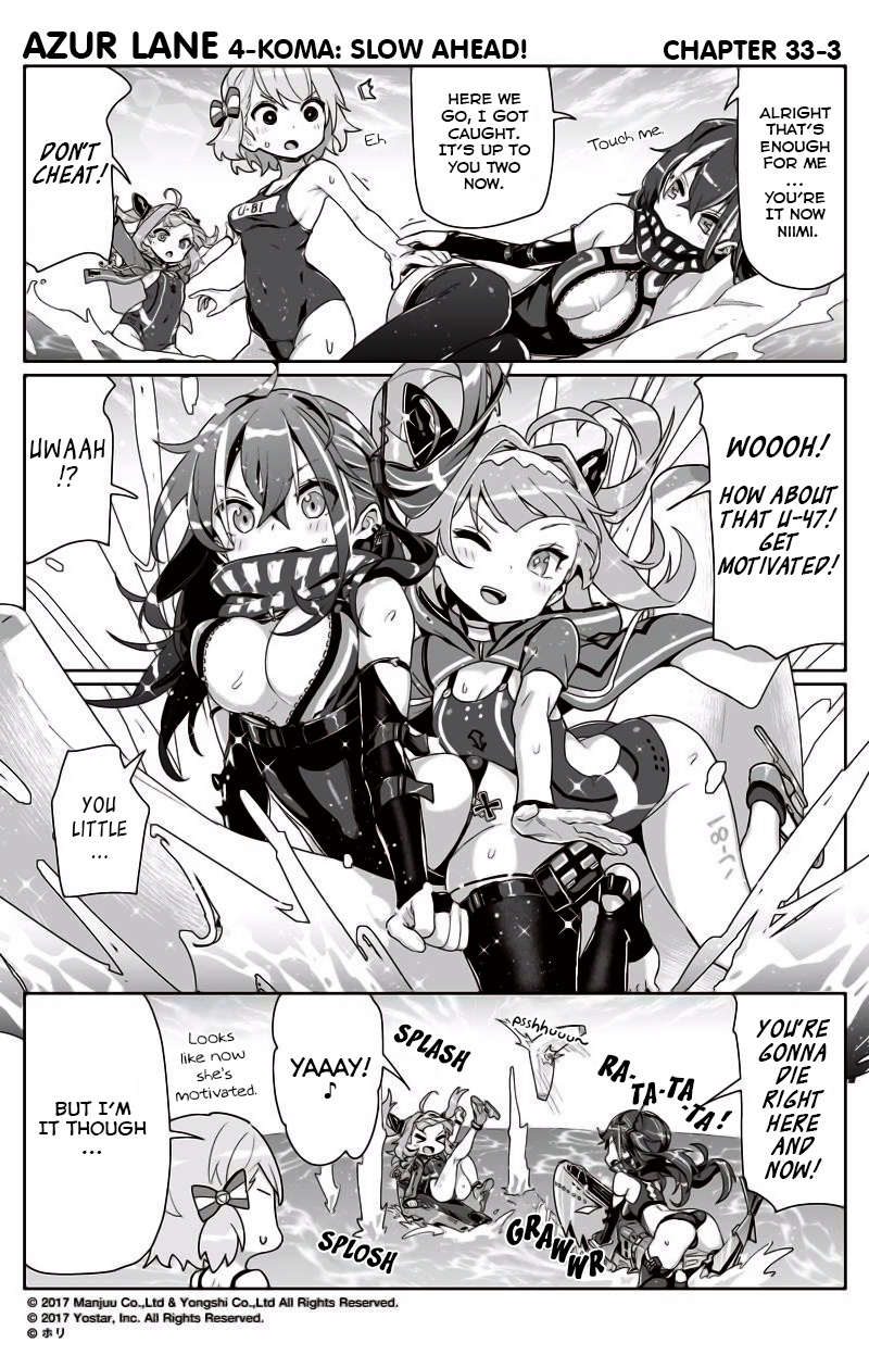 Azur Lane 4-Koma: Slow Ahead Chapter 33 #3