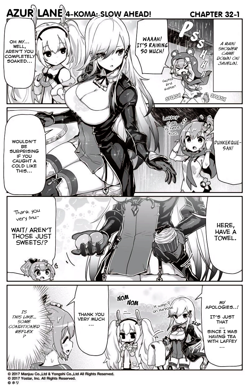 Azur Lane 4-Koma: Slow Ahead Chapter 32 #1