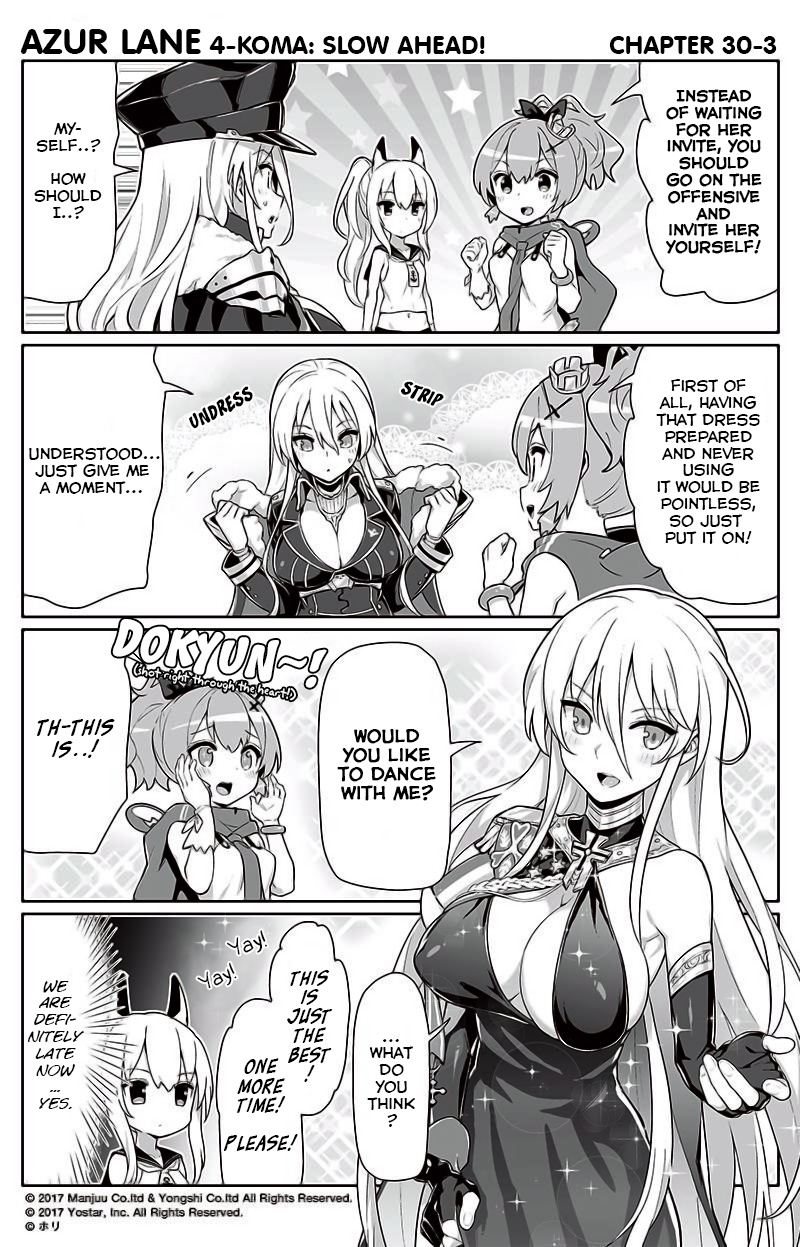 Azur Lane 4-Koma: Slow Ahead Chapter 30 #3