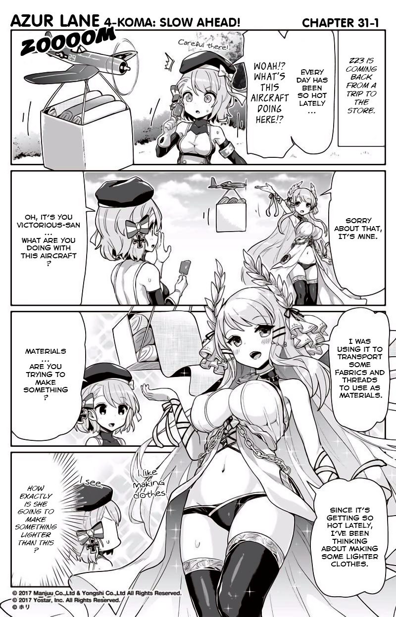 Azur Lane 4-Koma: Slow Ahead Chapter 31 #1