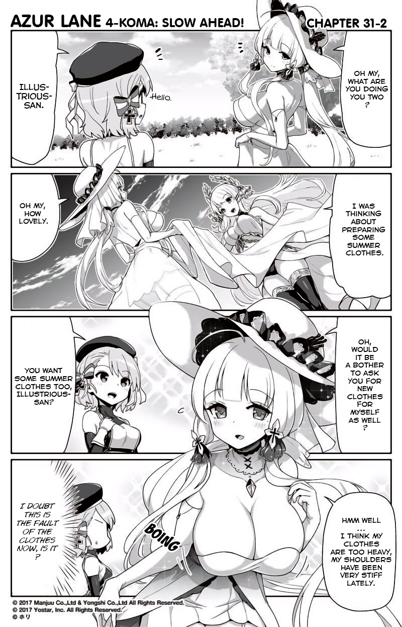 Azur Lane 4-Koma: Slow Ahead Chapter 31 #2