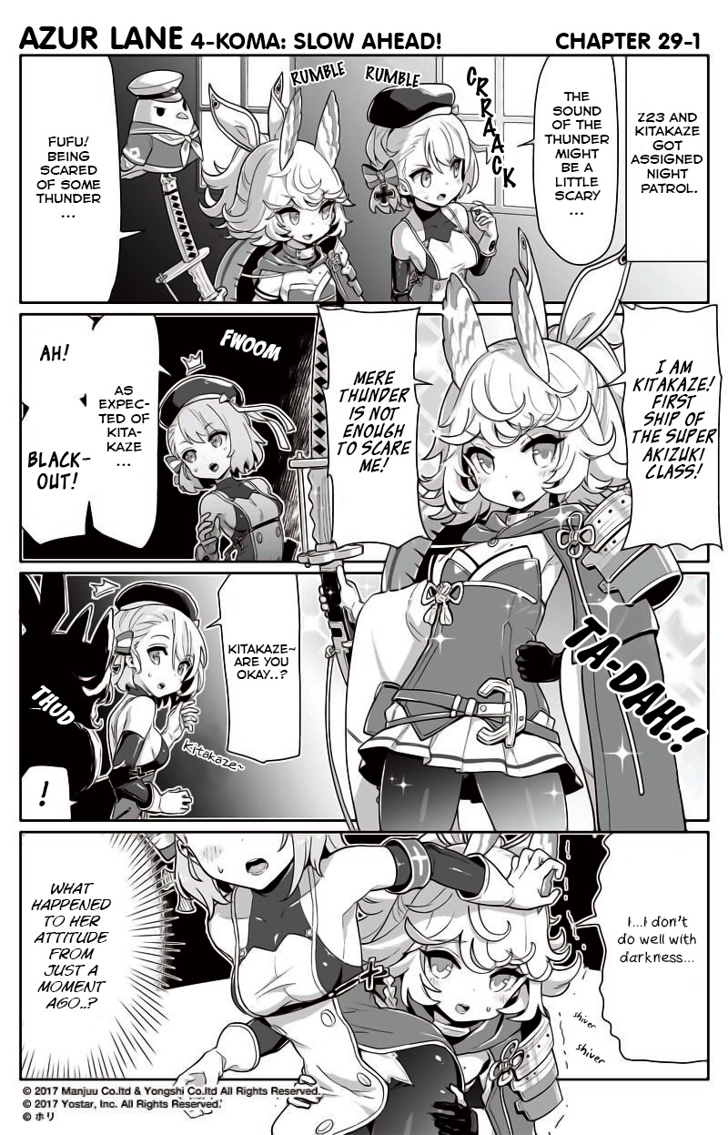 Azur Lane 4-Koma: Slow Ahead Chapter 29 #1